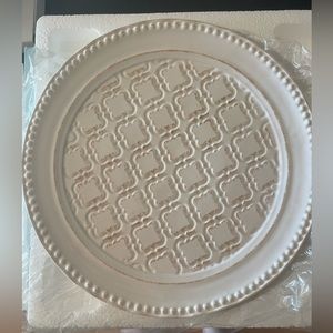 PartyLite Pillar Tray Villa Bianca